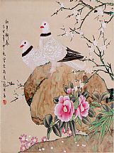 160568_喻繼高_(dá)梅鴿圖