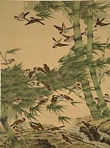 1605112_伍彝生_竹雀圖