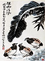 1605143_李苦禪_綠雨春風(fēng)圖