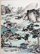 1605260_陳少梅_西園雅集